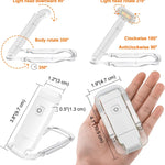 Eye-Protection white  USB Mini Eye Protection Foldable Bookclip