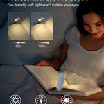 Eye-Protection white  USB Mini Eye Protection Foldable Bookclip