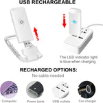 Eye-Protection white  USB Mini Eye Protection Foldable Bookclip