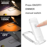 Eye-Protection white  USB Mini Eye Protection Foldable Bookclip