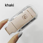 Eye-Protection white  USB Mini Eye Protection Foldable Bookclip